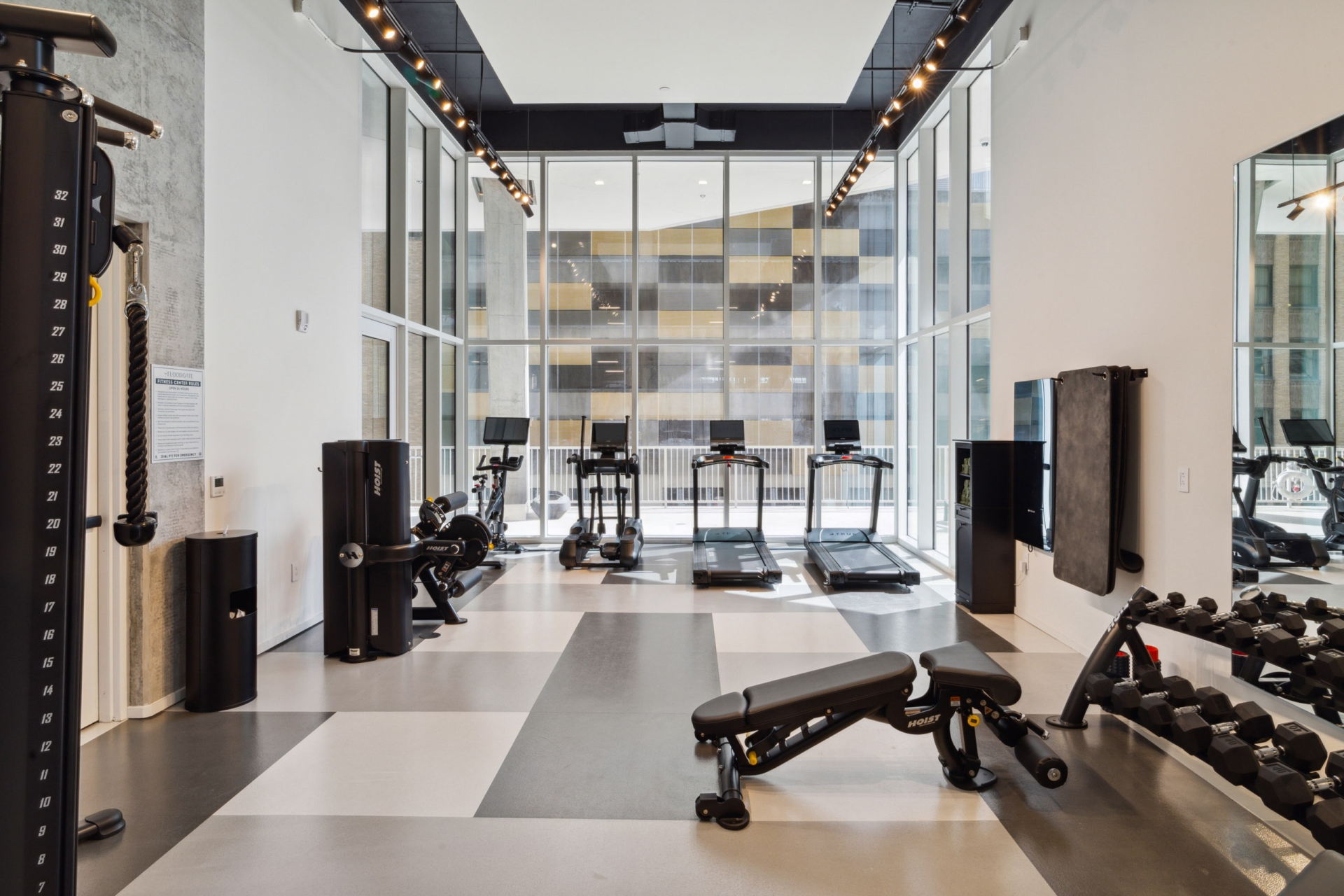 fitness center