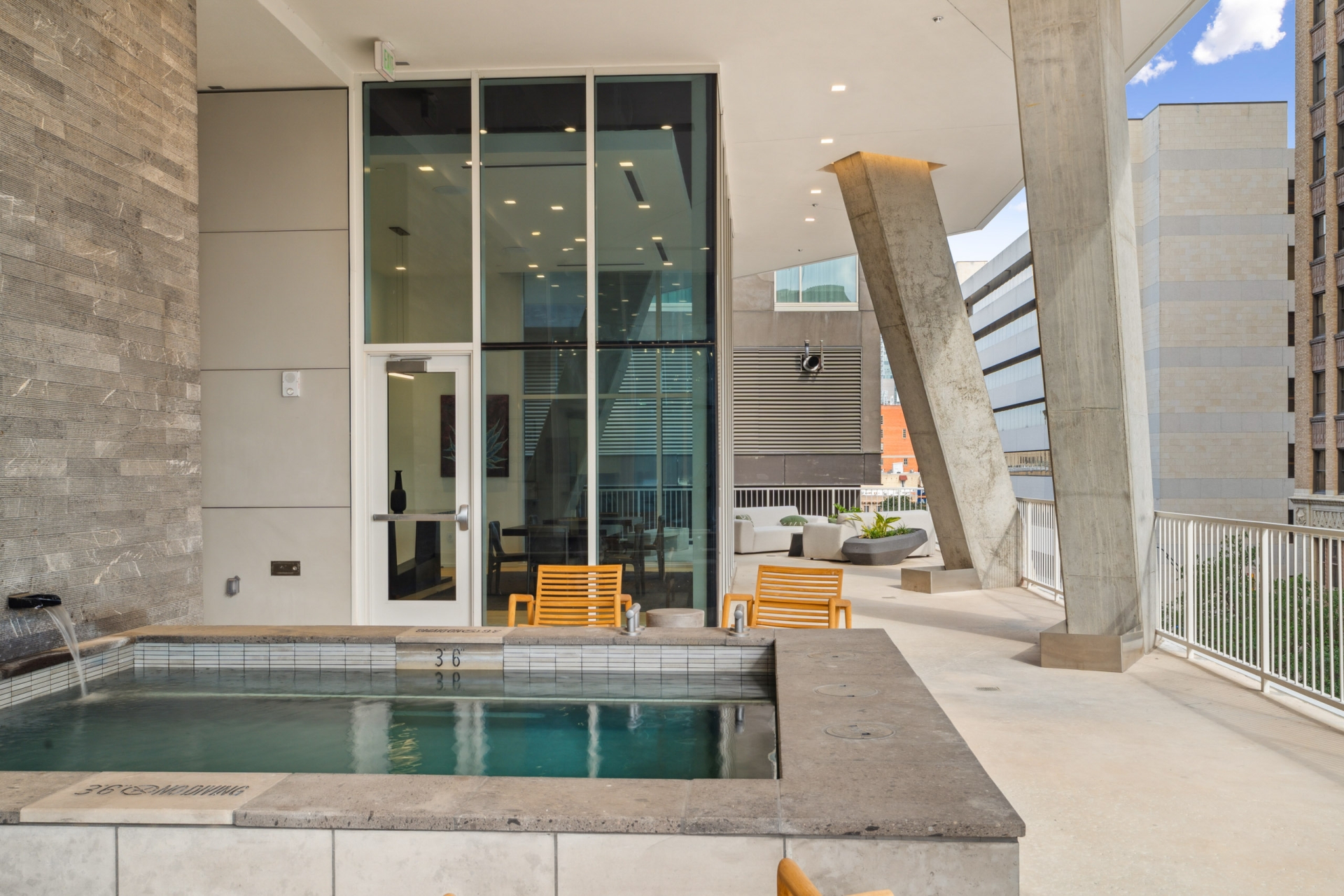 heated spa